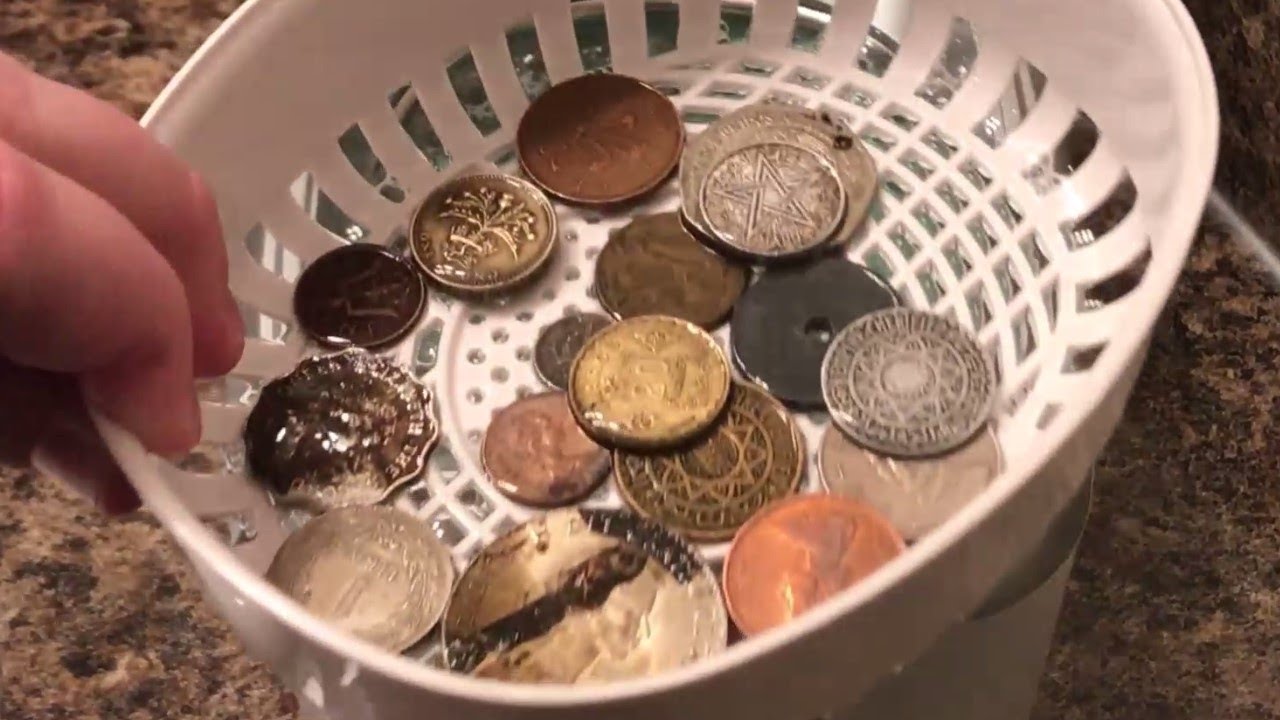 Cleaning coins with a sonic jewelry cleaner. | Coin Talk