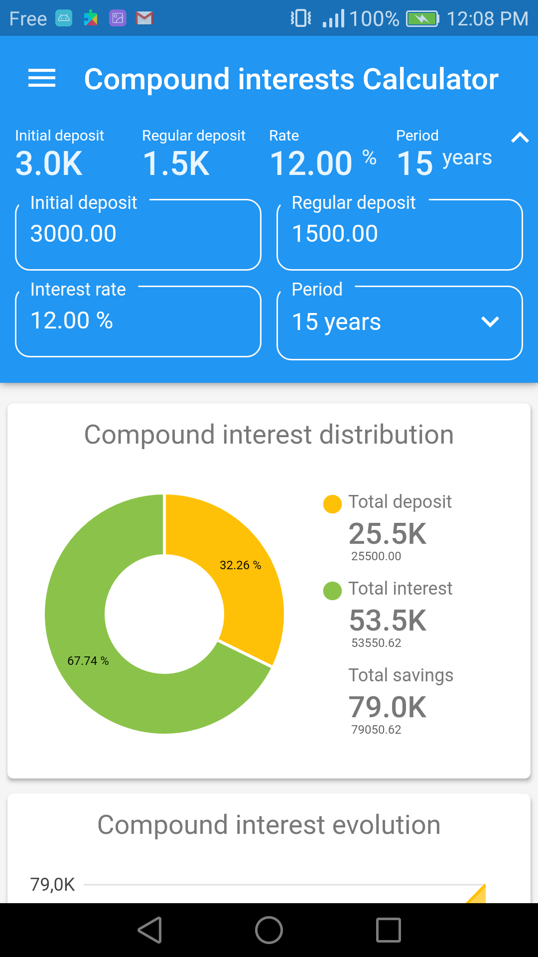 Compound Interest Calculator: APK (Android App) - Free Download