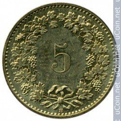 10 Rappen (Libertas; copper-nickel) - Switzerland (date) – Numista