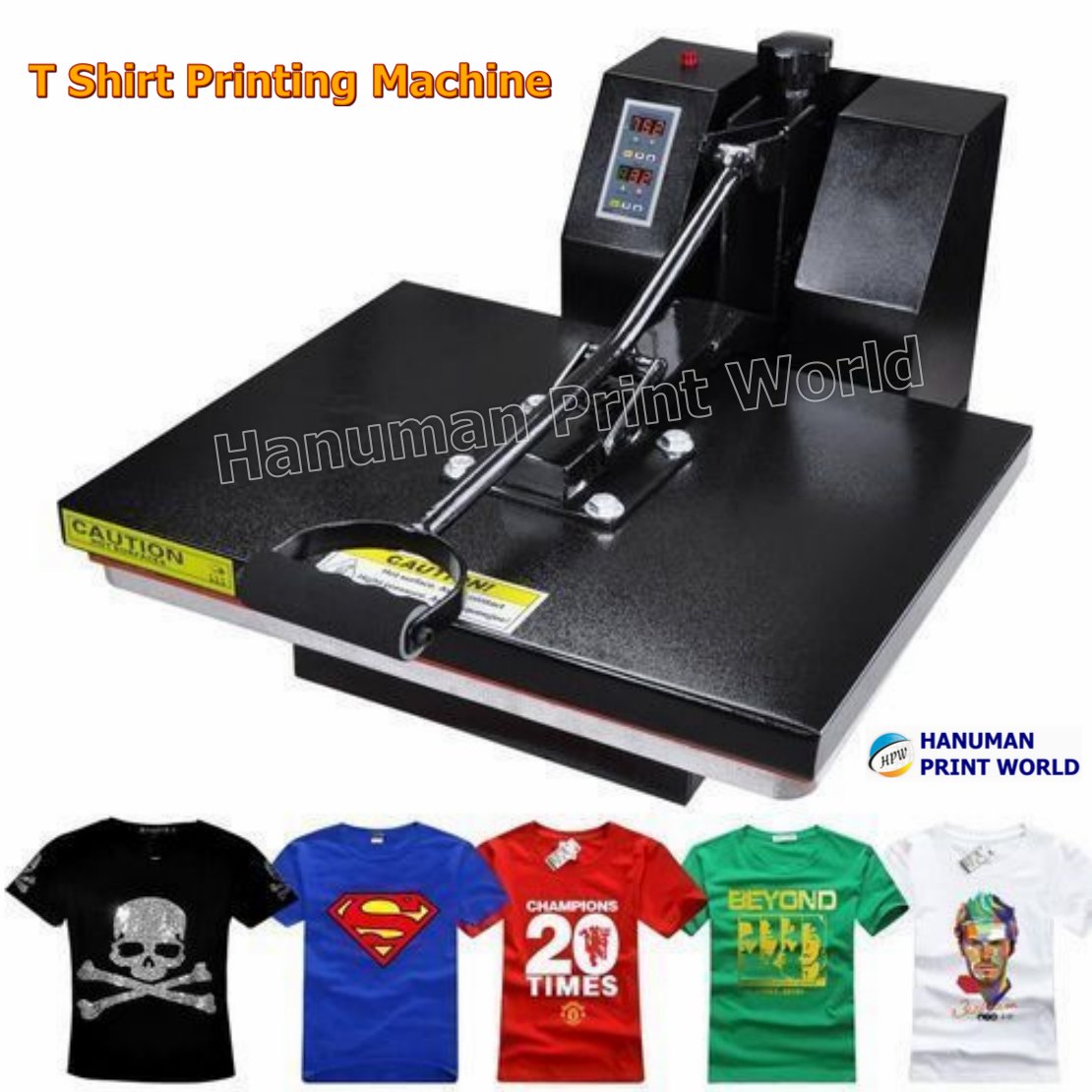 T-shirt Printing Machine - Pure Cotton T Shirt Printing Machine Manufacturer from Ahmedabad