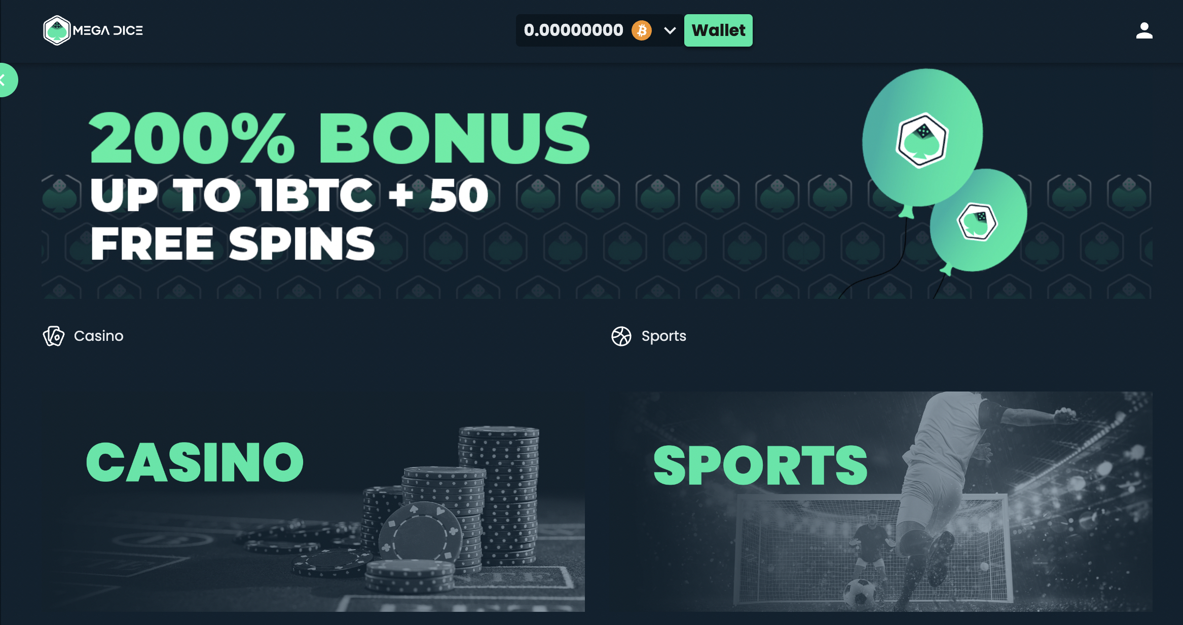 Dice - Gambling - pay with Bitcoin and Altcoins