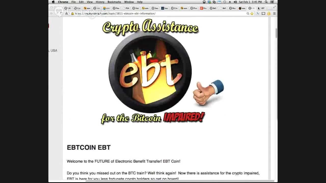 ELON BUYS TWITTER (CRYPTO:EBT) - Price, History, News, Markets, Documentation
