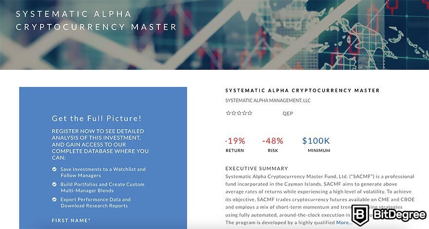 List of Crypto / Digital Asset Fund Managers - Excel format