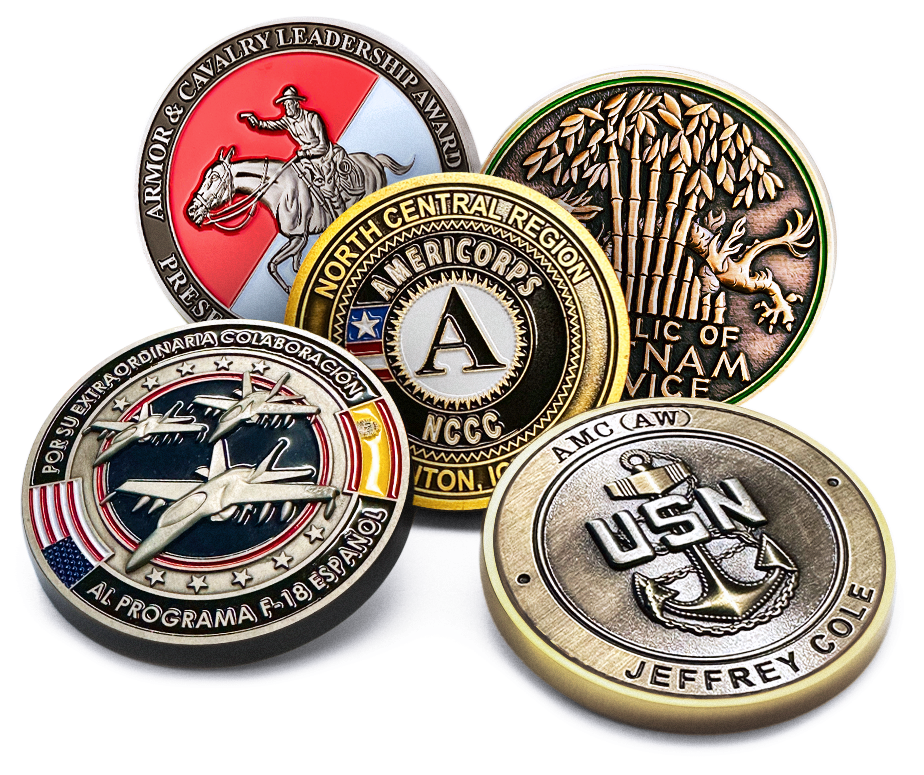 Custom Challenge Coins | Custom Coins | Boss Coins