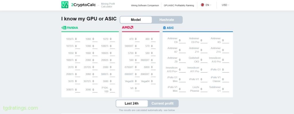 ⛏ Mining Calculator | Kryptex