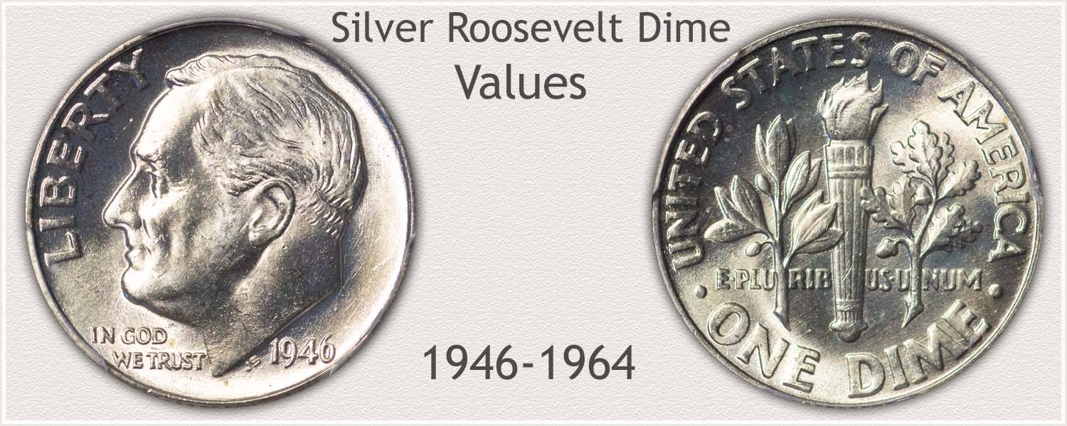 Roosevelt Dimes - Price Charts & Coin Values