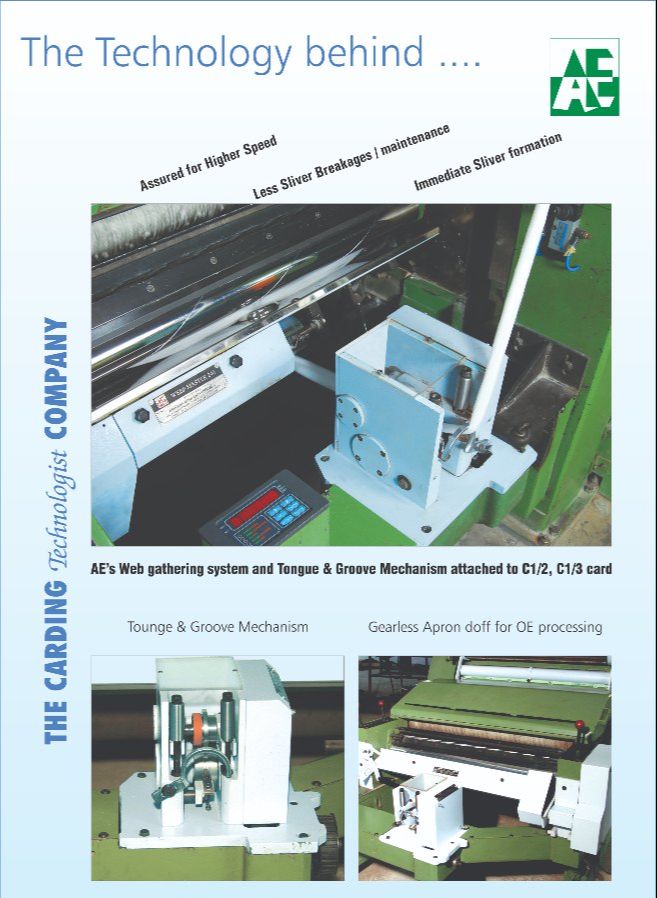 Textile Carding Machine Spares - Textile Carding Spares Wholesale Trader from Coimbatore