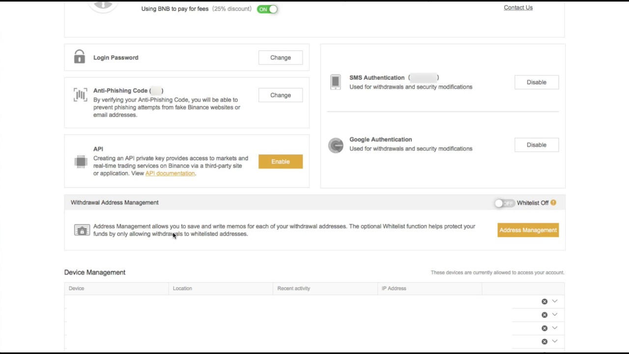 How to whitelist Quadency's IP address on Binance | Quadency | Support Center