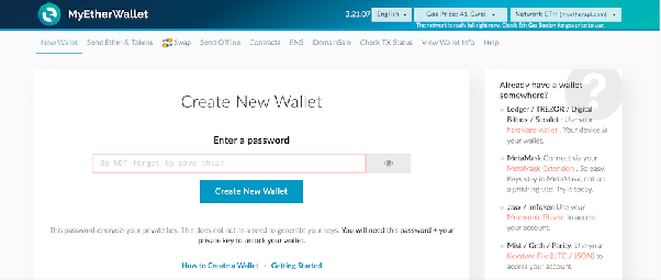 How to create an Ethereum wallet?