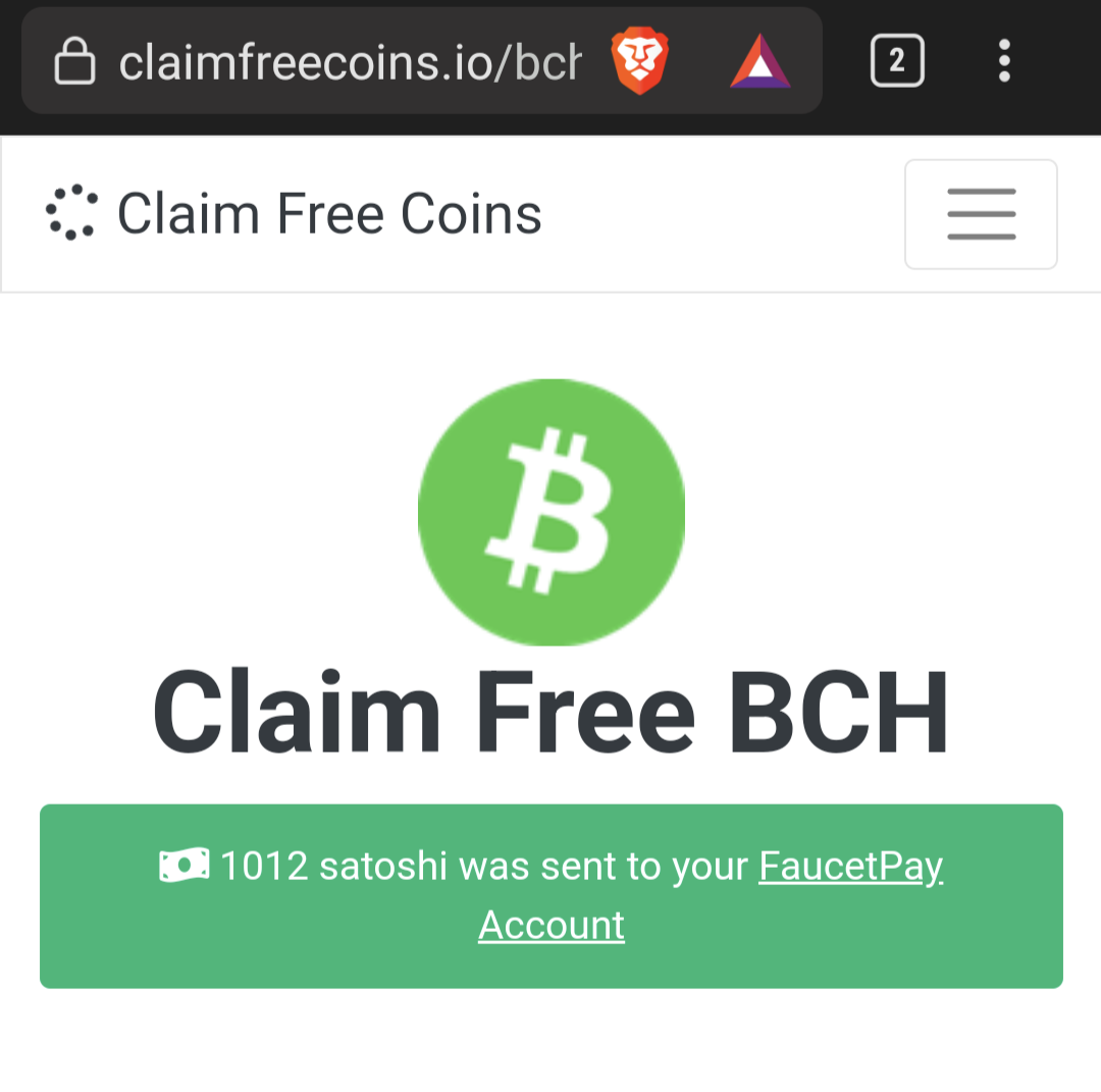 List of Bitcoin Cash faucets - claim free BCH (Faucet Monitor)