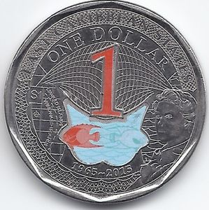 1 Dollar - Elizabeth II (2nd portrait) - Eastern Caribbean States – Numista