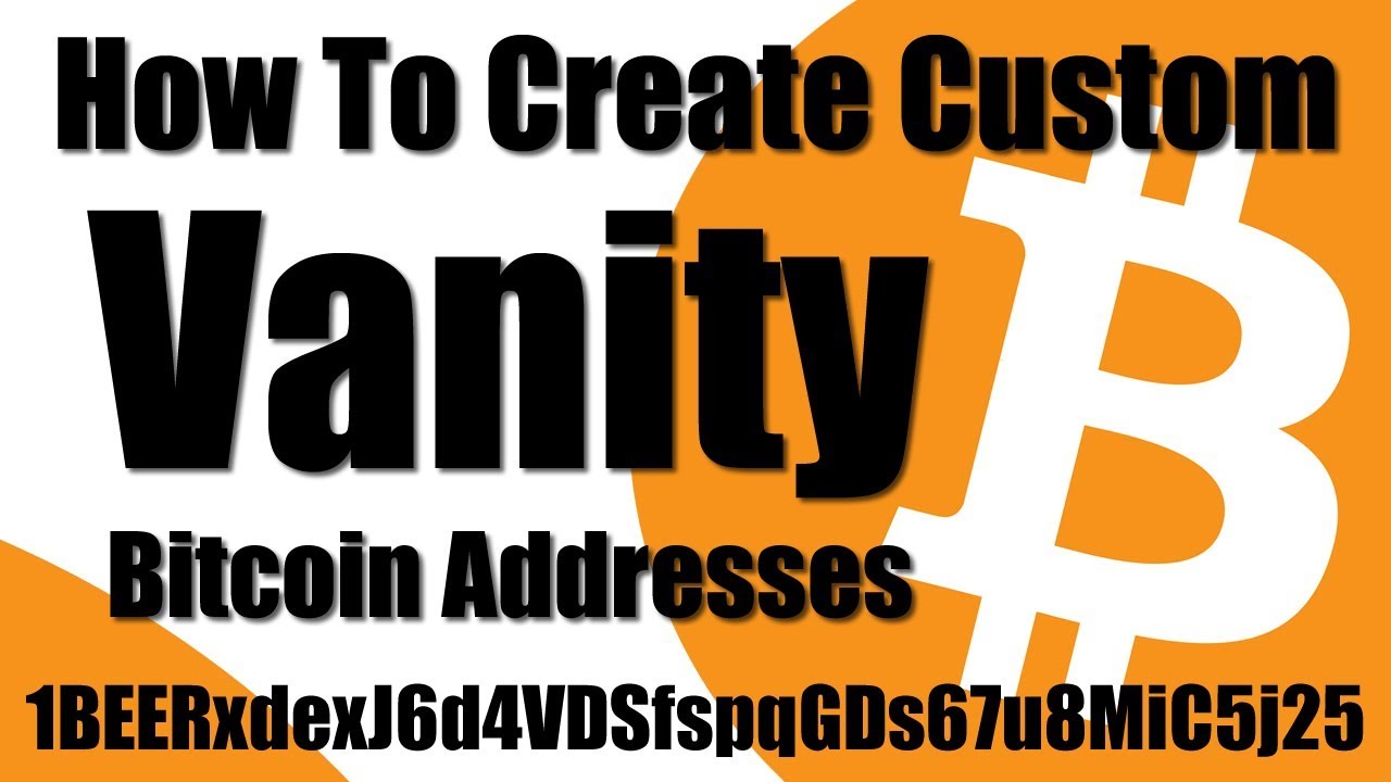 Bitcoin Vanity Address Generator Launches New Tool to Create Custom Bitcoin Addresses