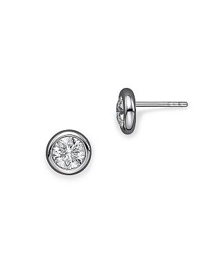 Silver goldplated Pecunia stud earrings with coin