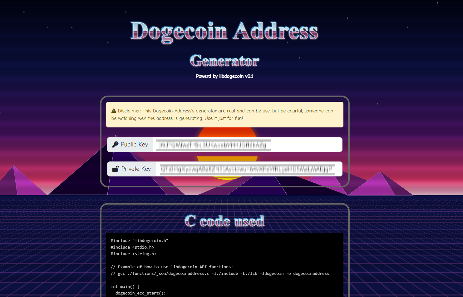 Bitcoin Paper Wallet Generator