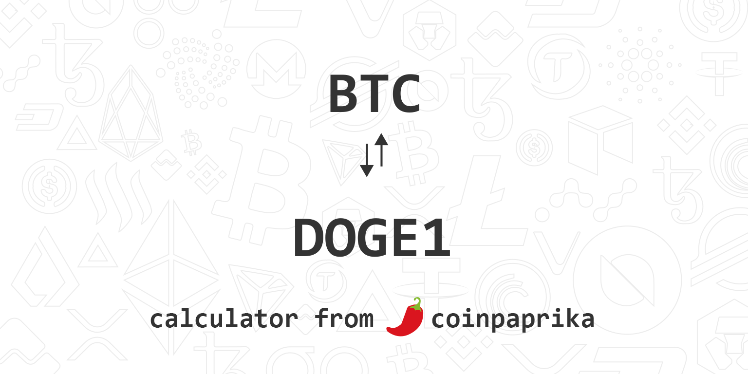 Convert 1 DOGE to BTC ‒ Real-Time Binance-Peg Dogecoin Conversion | helpbitcoin.fun