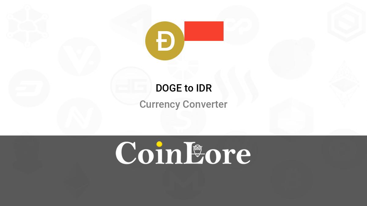 1 DOGE to BTC Exchange Rate Calculator: How much Bitcoin is 1 Dogecoin?