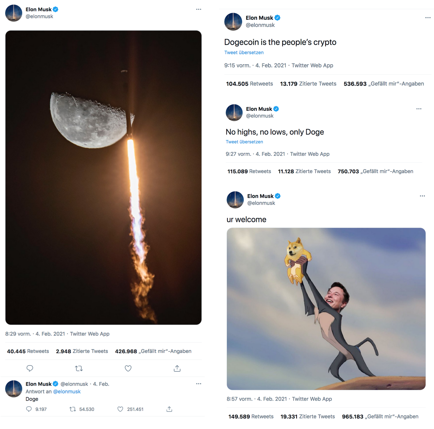 DOGE Drops After Elon Musk's Twitter Stops Using Its Dog Logo