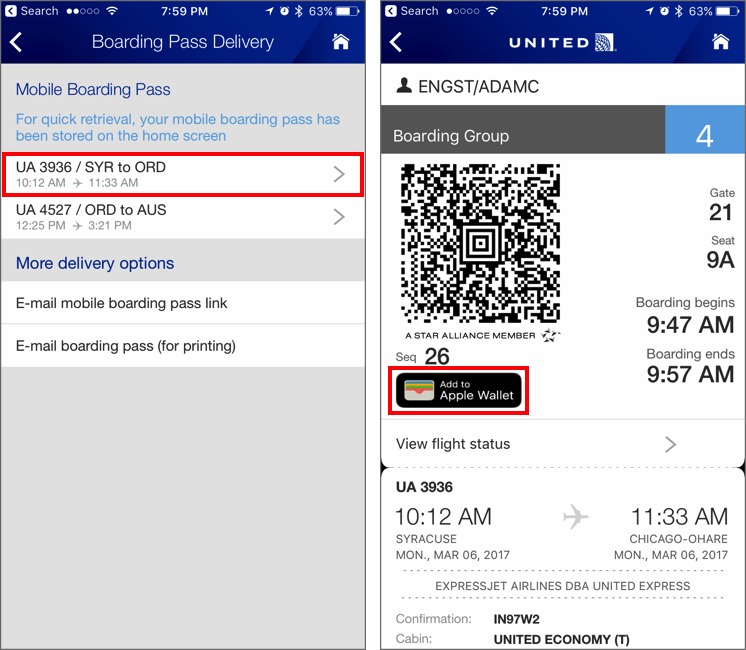 Flight Boarding Pass Wallet for Android - Download | Bazaar