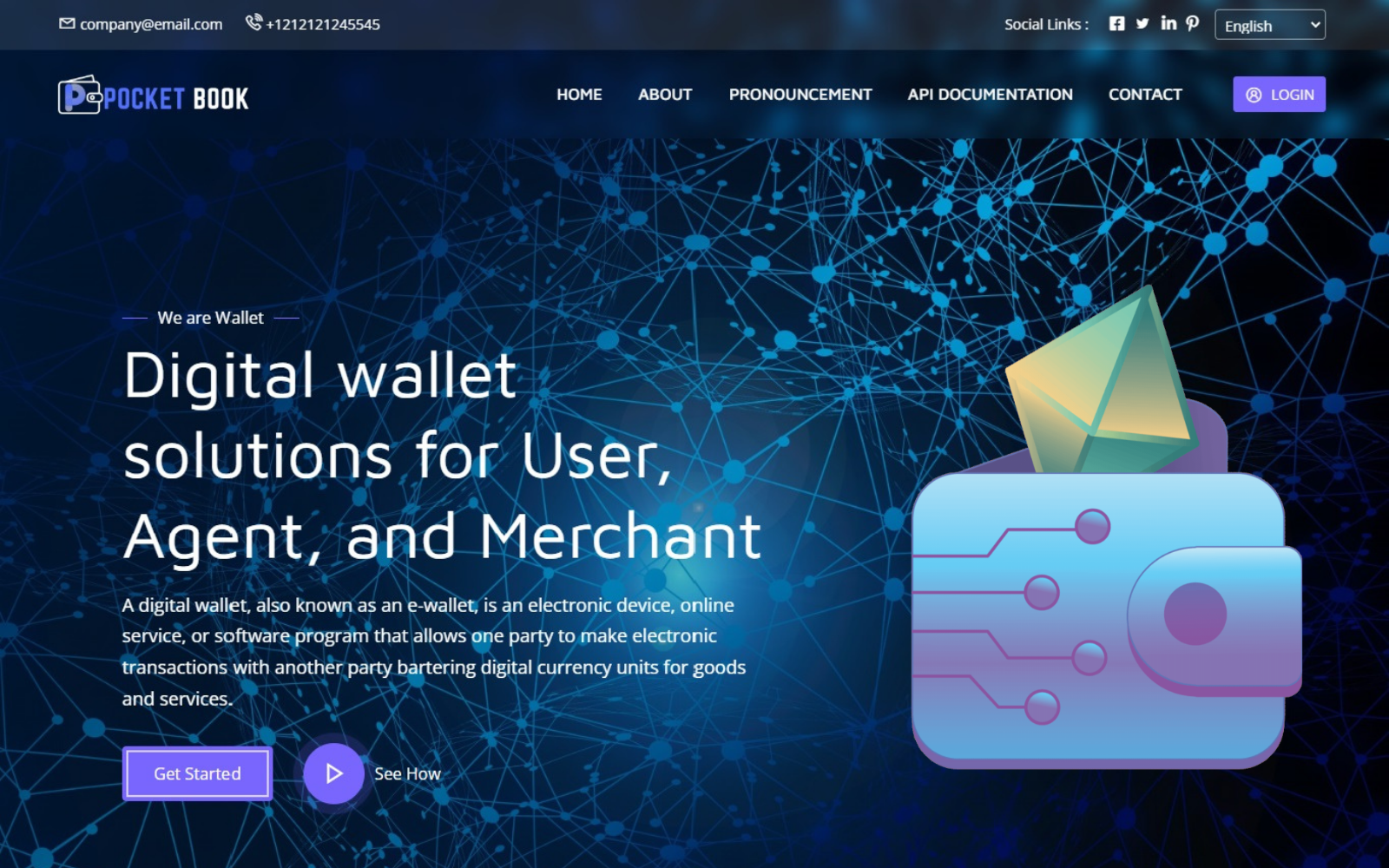 Digital Wallet | Ready Made Script | Digital Wallet Clone