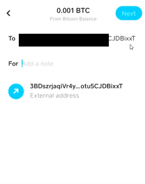 Sending & Receiving BTC