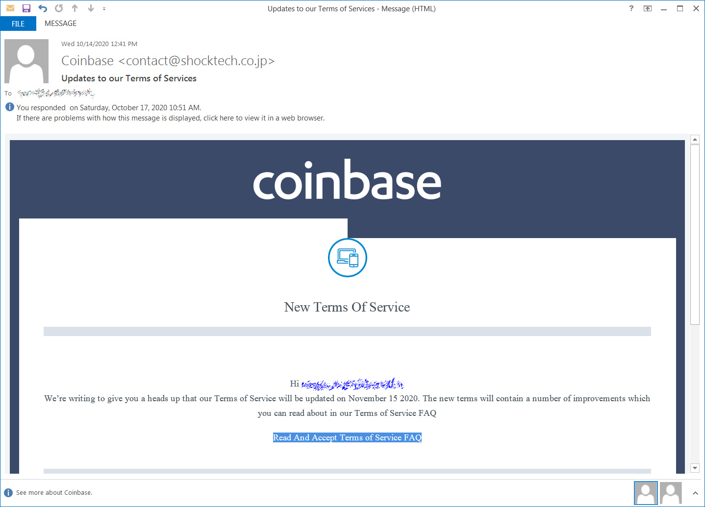 How To Recognize and Report Coinbase Scam Emails