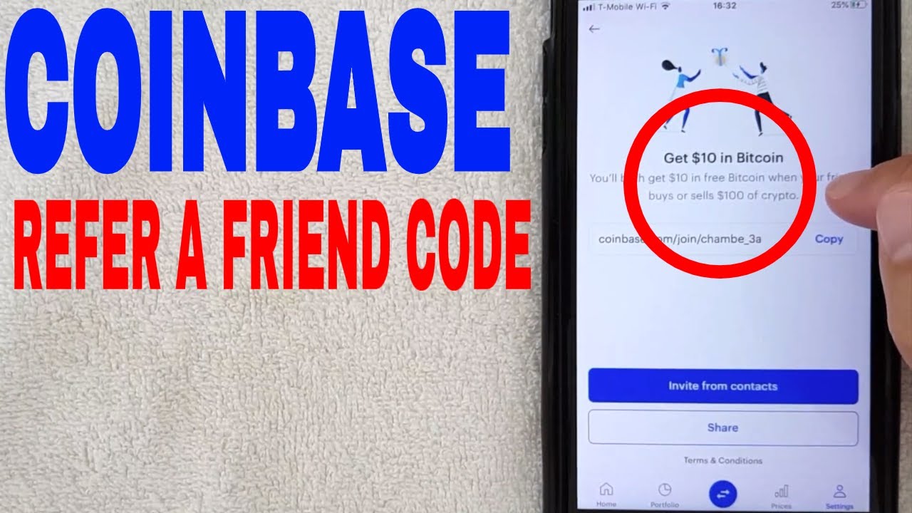 Coinbase’s simple inline invite panel and referral rewards