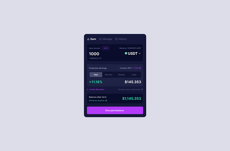 usdt (USDT) Staking Rewards Calculator