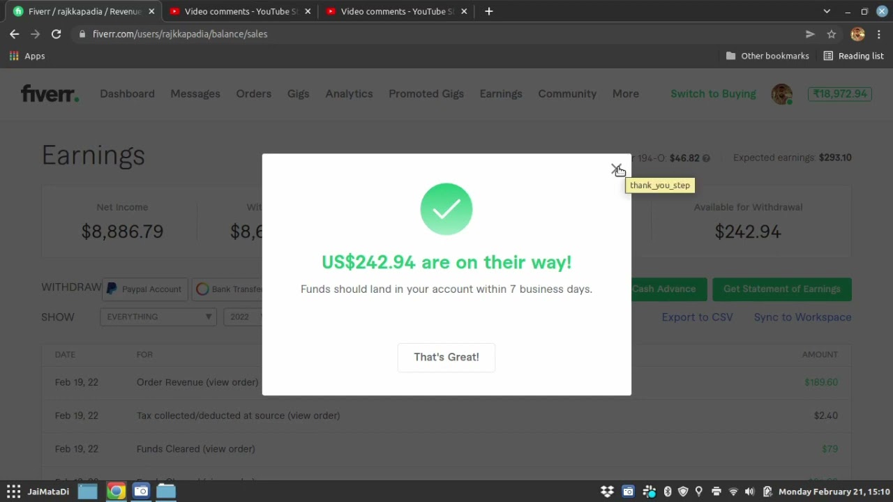 Different Ways You Can Get Paid on Fiverr