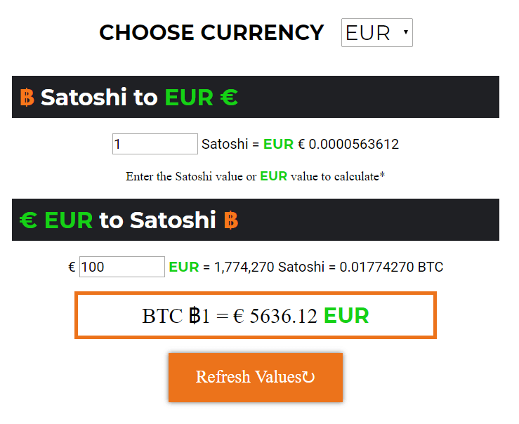 Satoshi price today, SATS to USD live price, marketcap and chart | CoinMarketCap