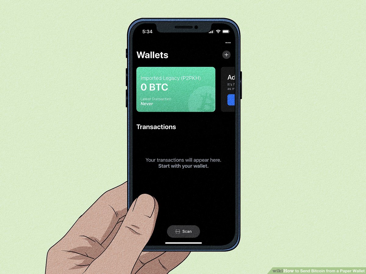 Here Is How To Transfer Bitcoins From A Paper Wallet To Ledger Wallet