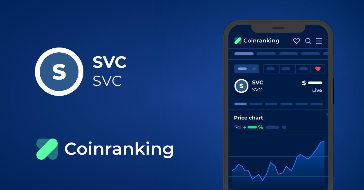 Silvercash price today, SVC to USD live price, marketcap and chart | CoinMarketCap