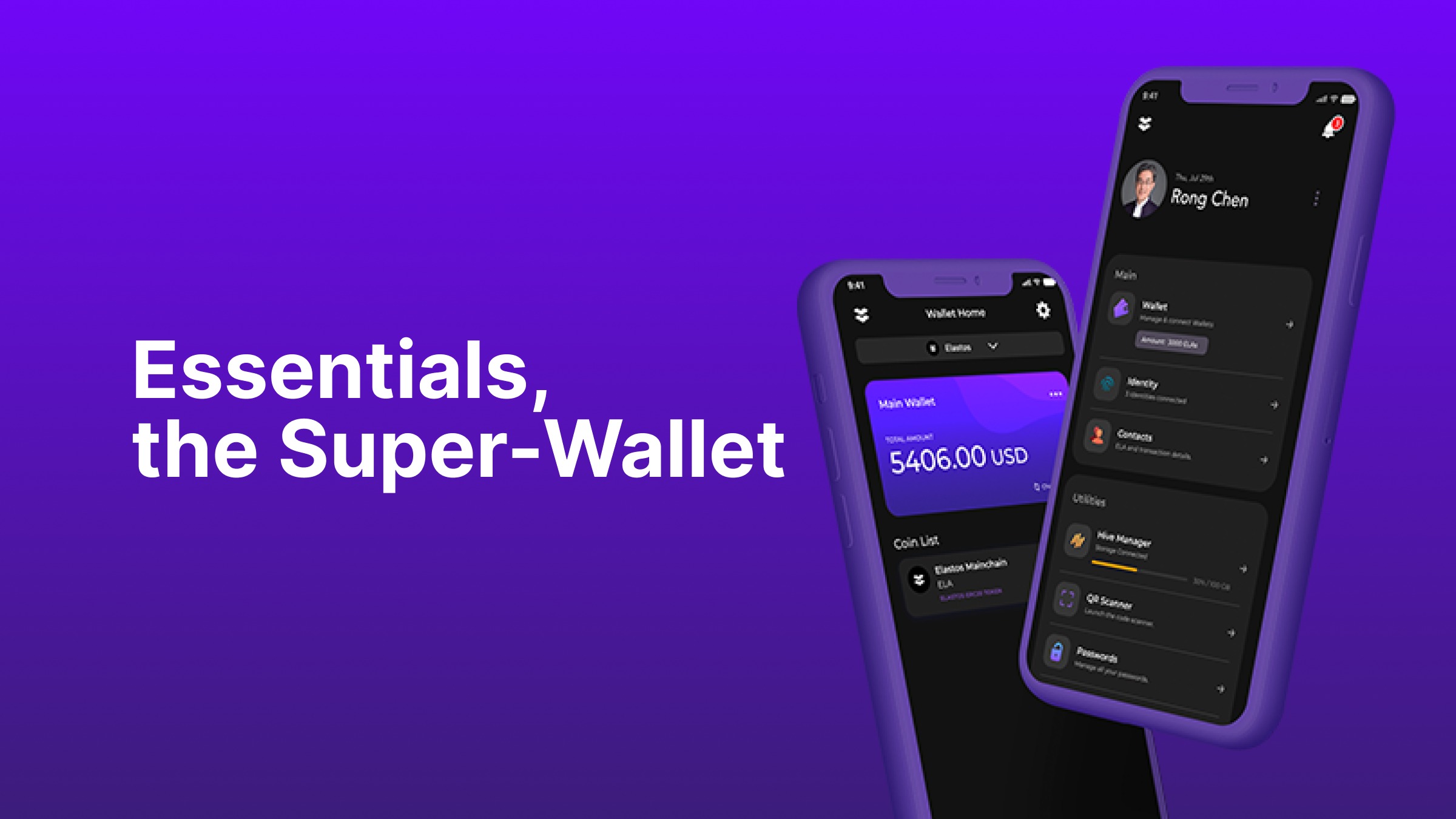 Elastos Info - Essentials The Super-Wallet