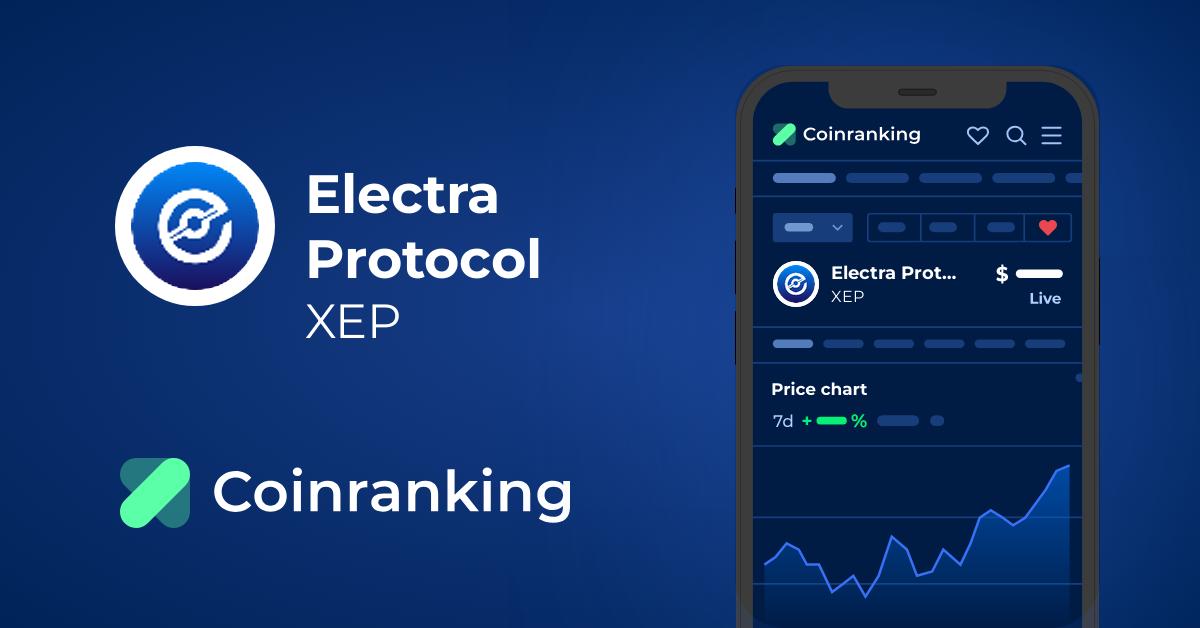 Electra Price Today (USD) | ECA Price, Charts & News | helpbitcoin.fun