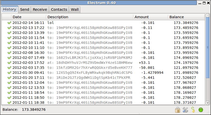 Importing private keys into Electrum wallet - Sweep core and paper wallet