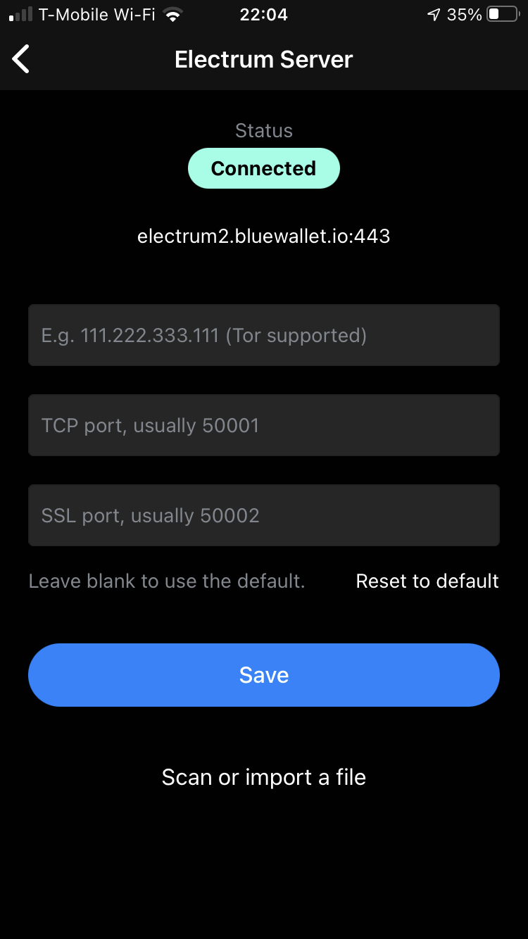 How to switch to a different Electrum server – Bitcoin Electrum