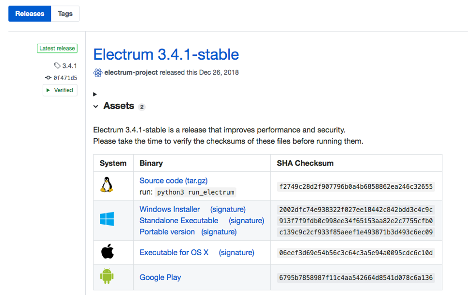 Electrum Fork for Zcash - 3rd Party Applications - Zcash Community Forum