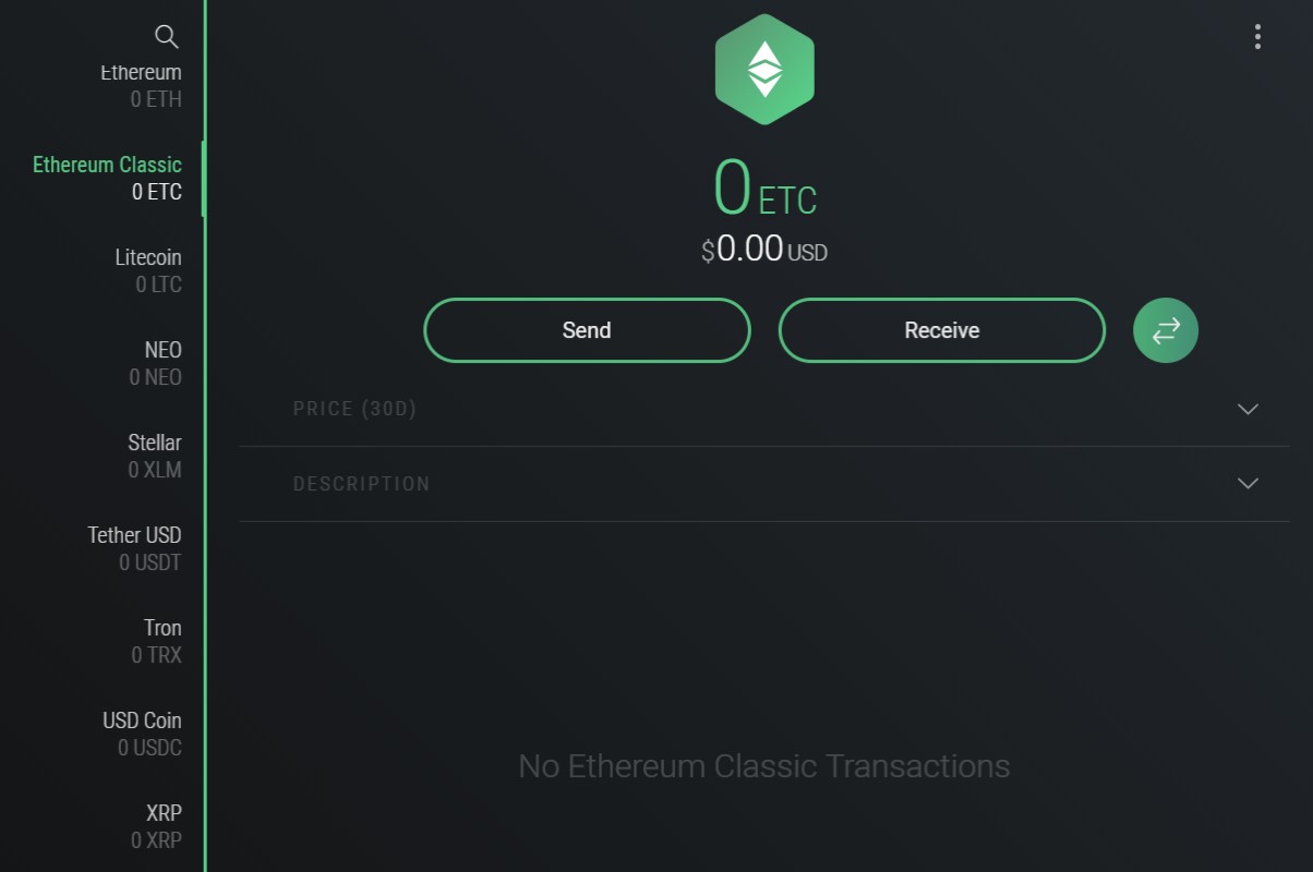 Enkrypt: Ethereum Classic Wallet