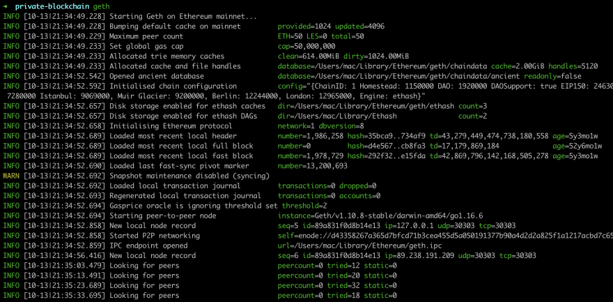 Tutorial: Play with Geth (Go Ethereum) - DEV Community