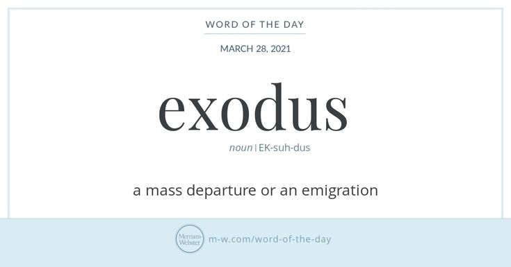 Exodus 13 » The Warehouse » Bible Commentary by Chapter
