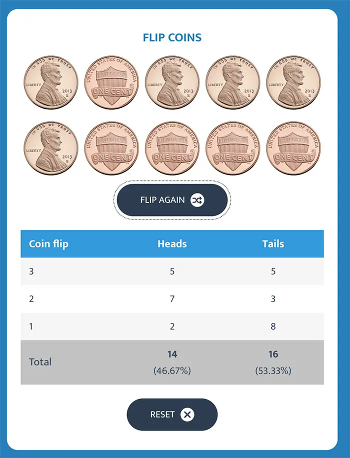 Virtual Dice & Coin Flip