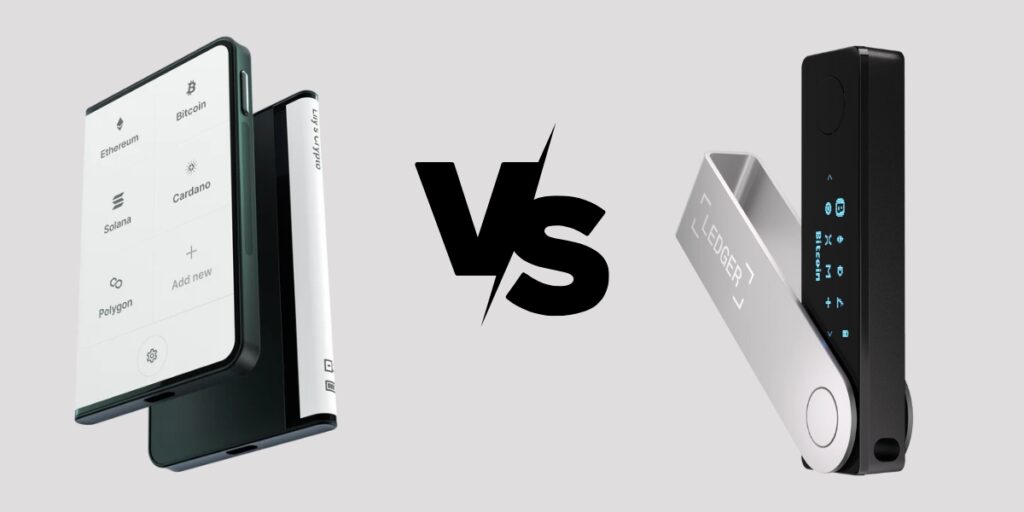 Ledger Nano X vs. Ledger Stax - Compare wallets - helpbitcoin.fun