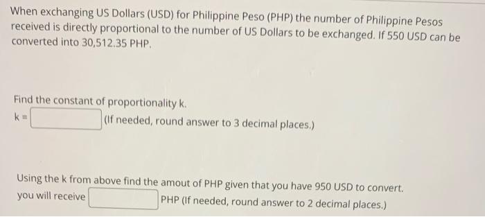 Philippine Peso to US Dollar - Convert PHP to USD