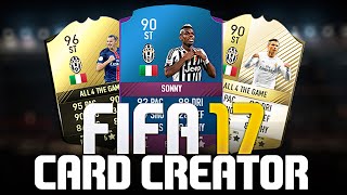 Ultimate Team Custom Player Card Creator | WeFUT