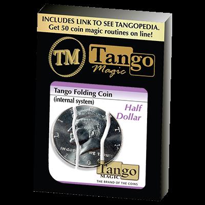 Folding Coin Half Dollar by Tango Magic - Brown Bear Magic Shop