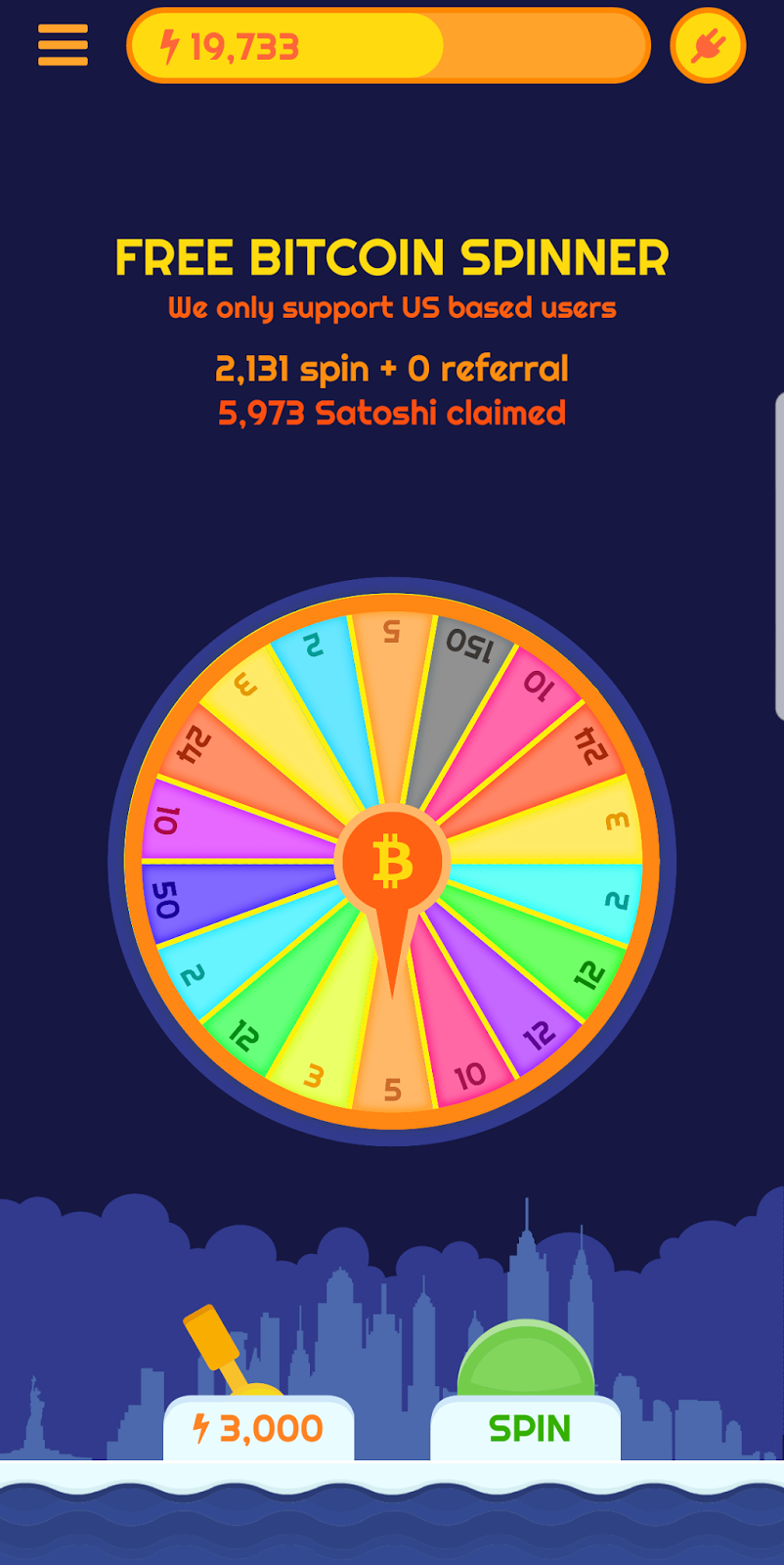 Spin Btc for Android - Download the APK from Uptodown