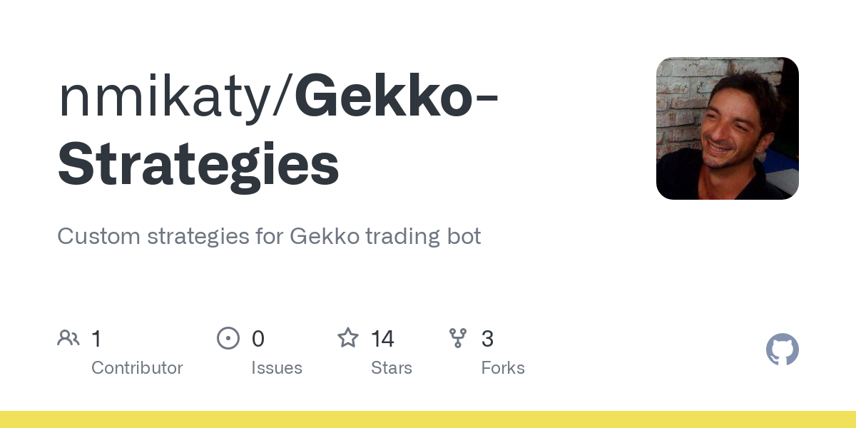 gekko-strategies · GitHub Topics · GitHub
