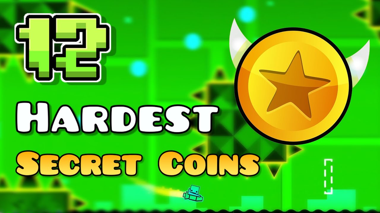 Top 25 Hardest Coins in Geometry Dash (Part 1) by Itzmetheblueone on DeviantArt