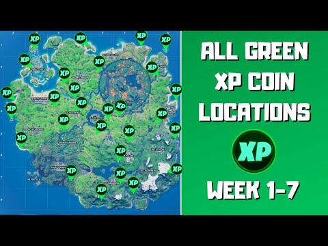 Every Week 9 XP Coin Location in Fortnite Season 4