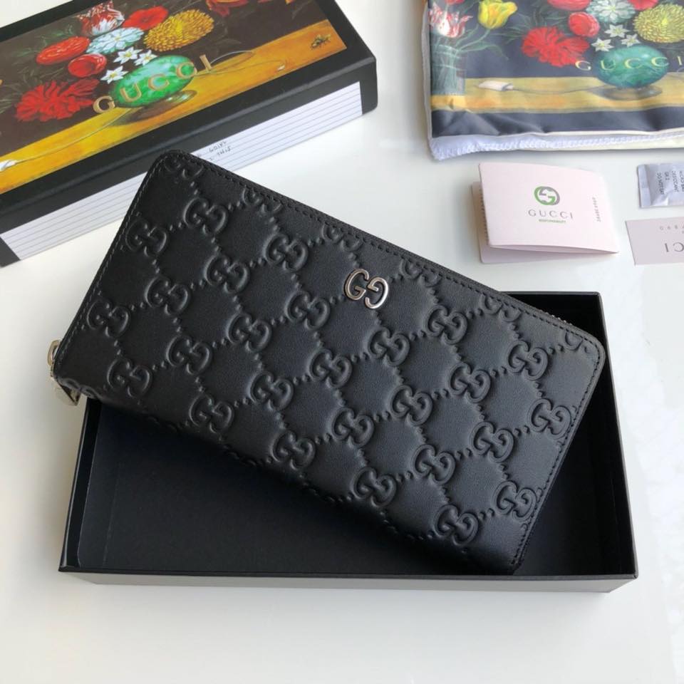 GUCCI Signature Cat Zip Around Wallet ZIP Wallet ｜Product Code：｜BRAND OFF Online Store