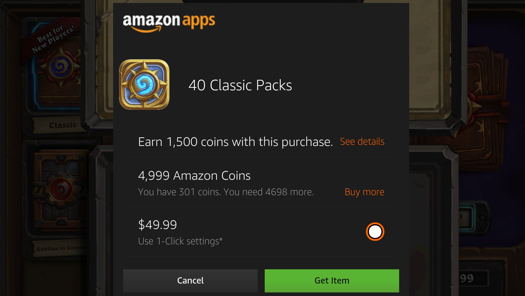 Pre-Purchase Whispers of the Old Gods is Live! Purchase w/Amazon Coins! - Hearthstone Top Decks